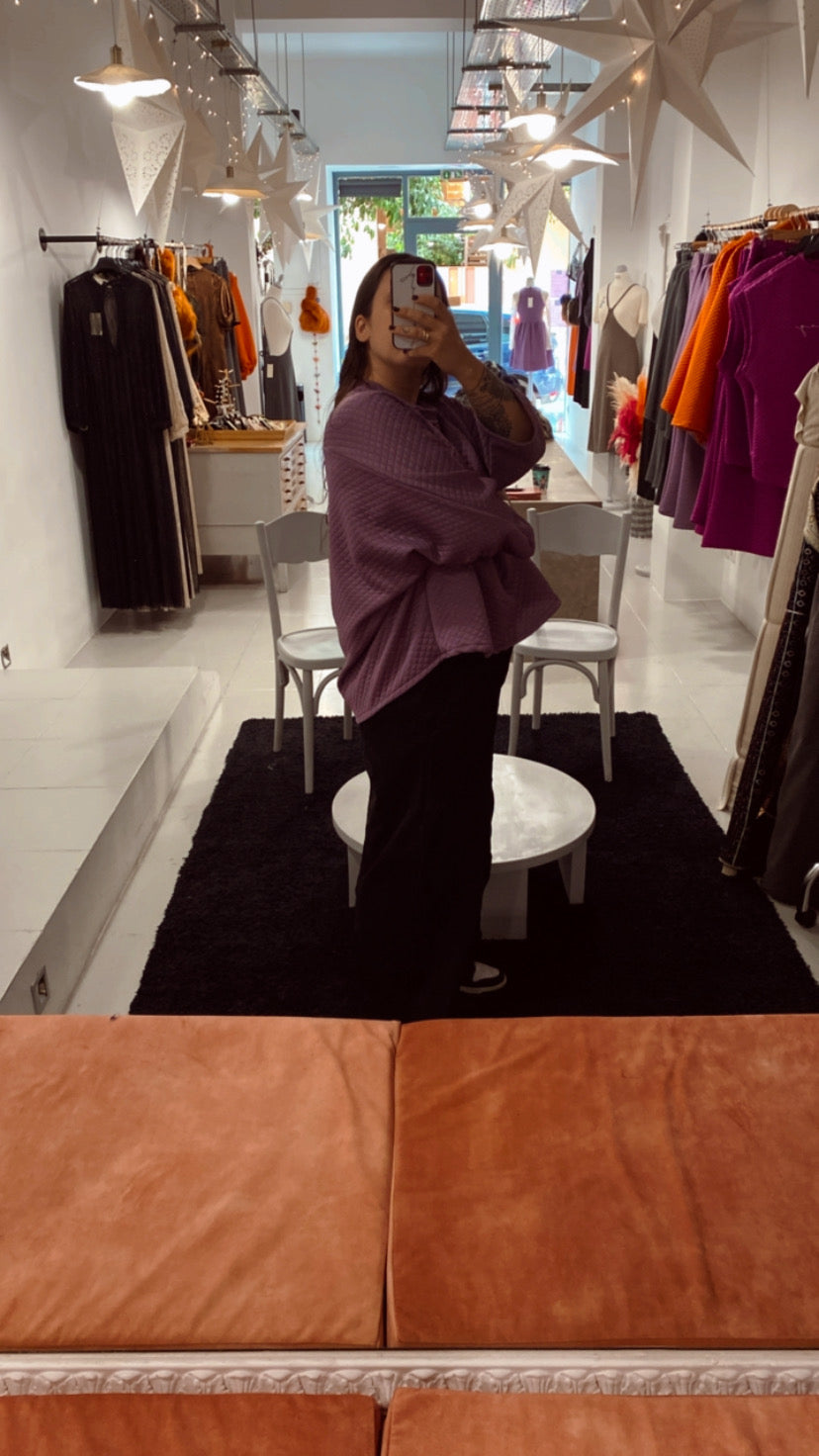 Lilac Capitone Zapone Top