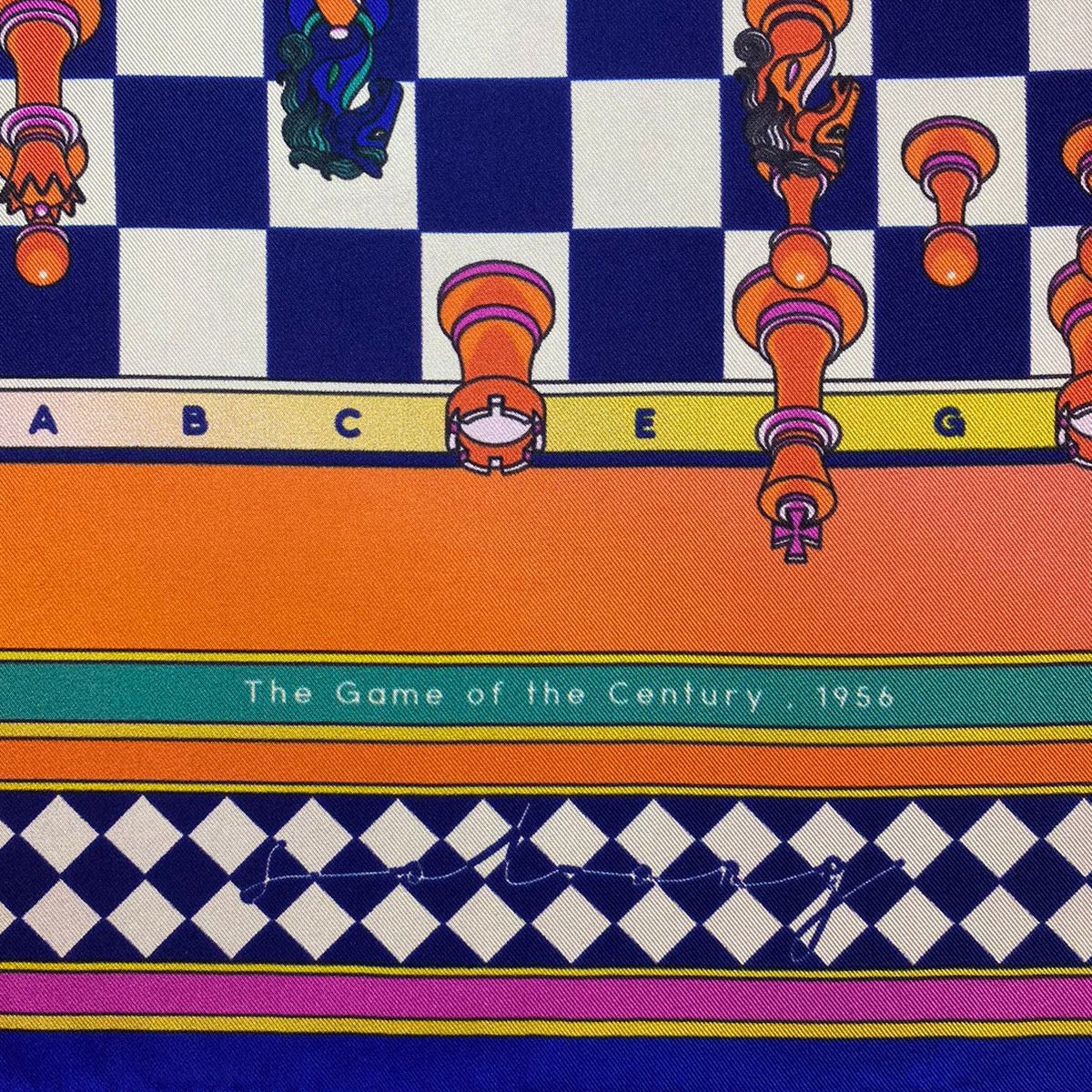 The Game of the Century - Silk Scarf 50