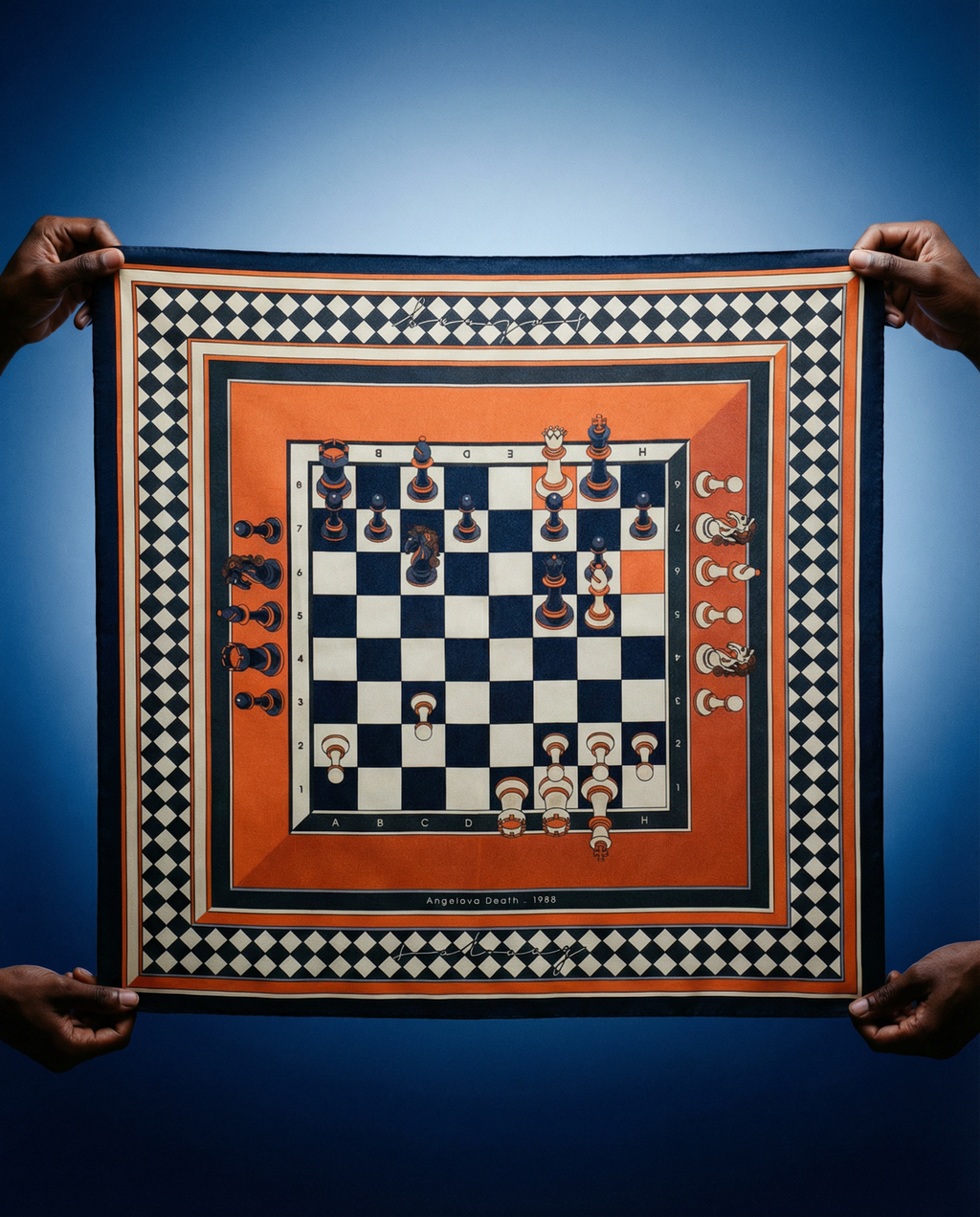 Angelova Death - Silk Scarf 50