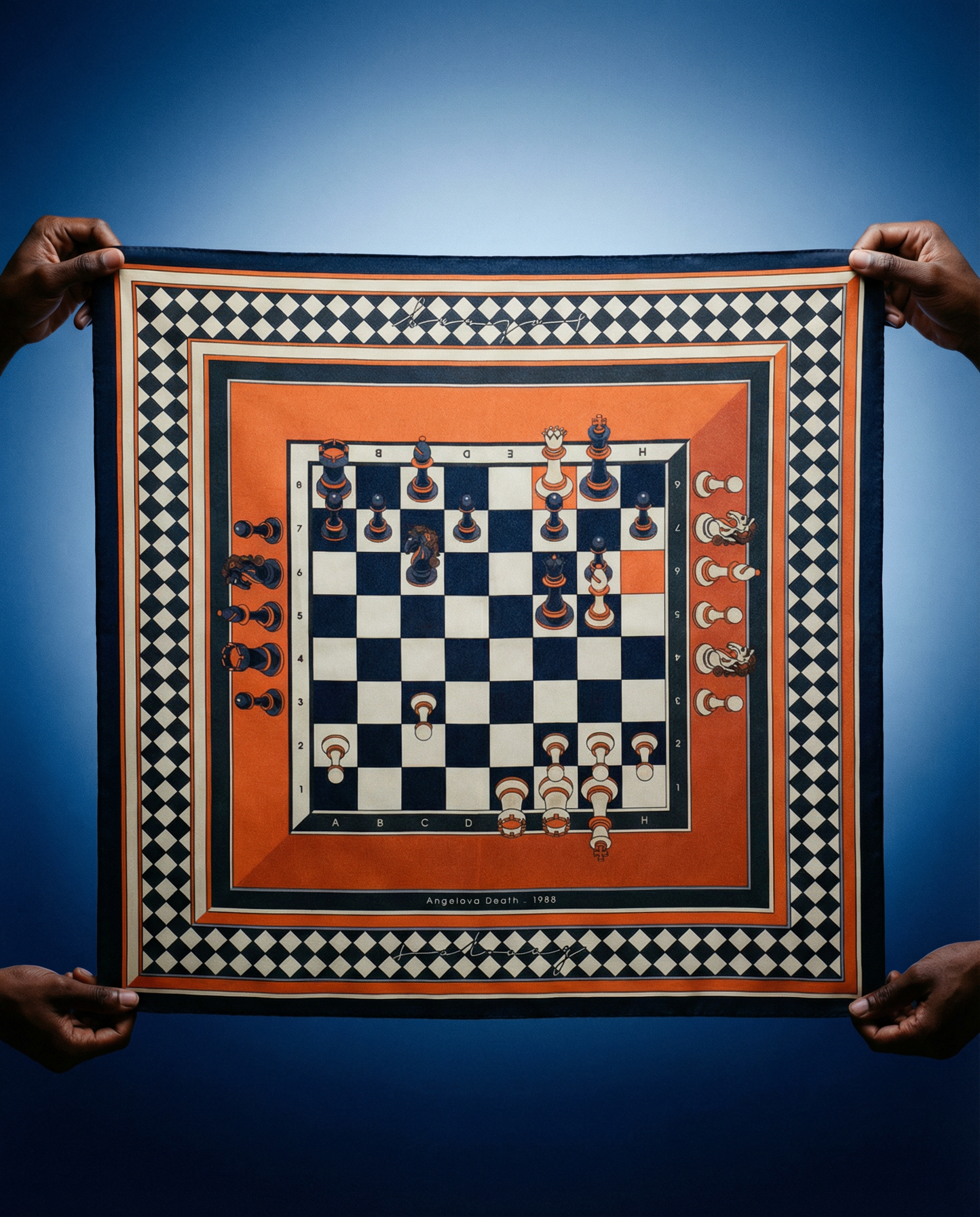 Angelova Death - Silk Scarf 50